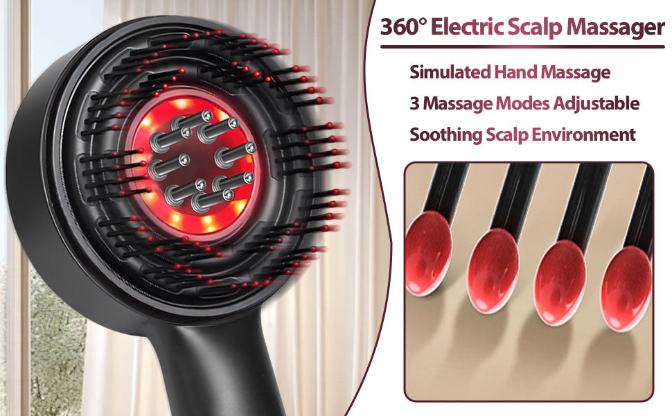 FlexiScalp™ – Red Light Scalp Therapy & Relaxation Tool